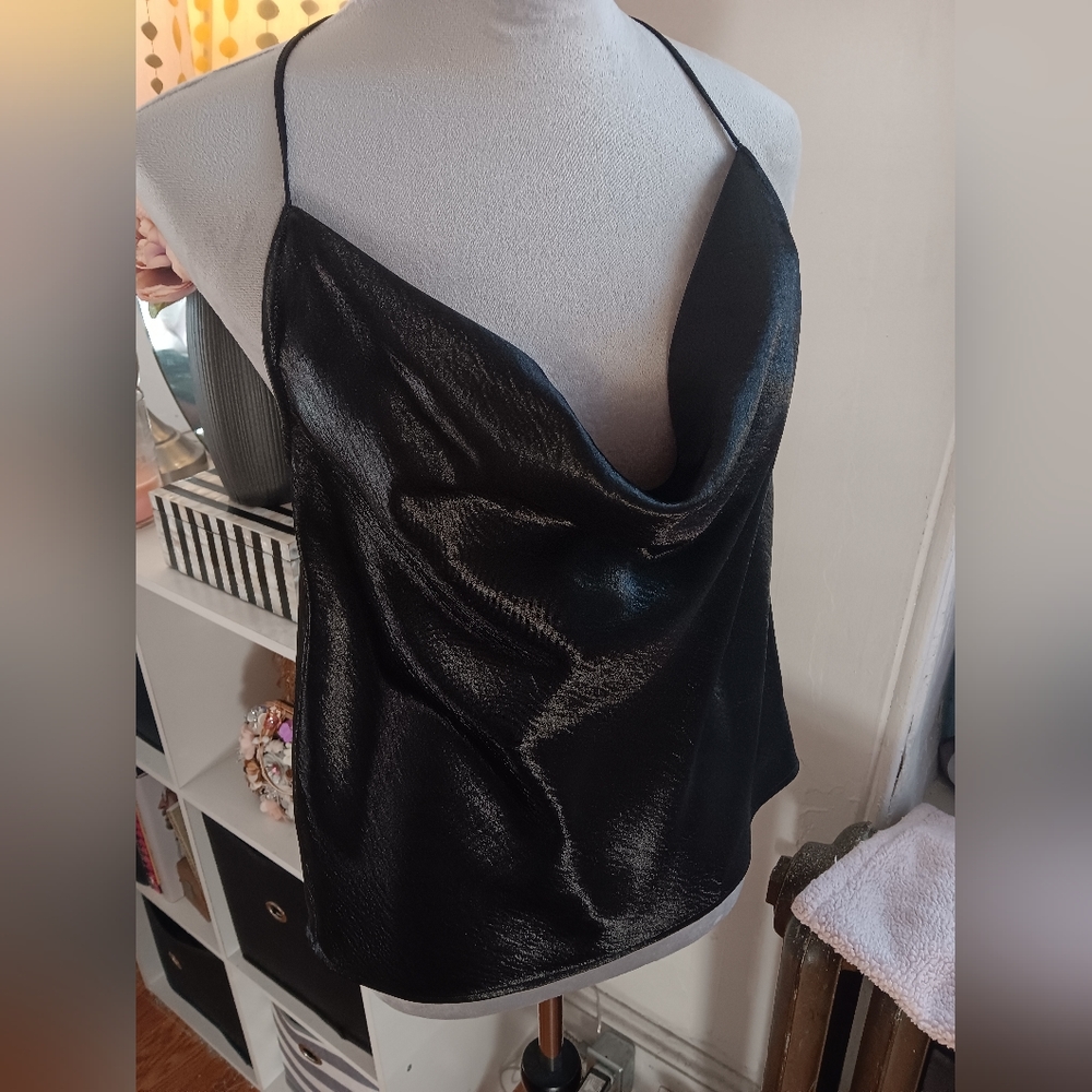 Express Black Party Cami Holiday